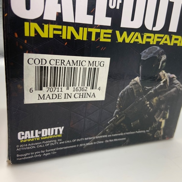 Call of Duty COD Infinite Warfare All Over Print Ceramic Coffee Mug New In Box - Picture 7 of 14